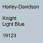 Preview: Harley-Davidson, Knight Light Blue, 19123.